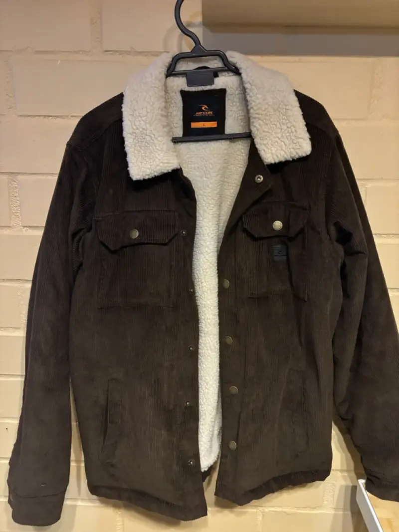 Chaqueta marrón con forro Rip Curl hombre - 1