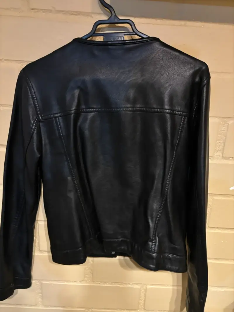 Chaqueta de cuero negra Levi's para mujer - 2