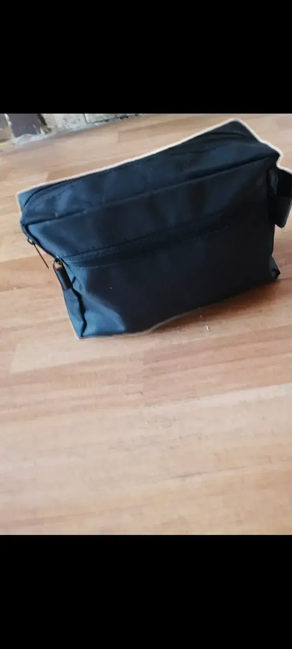 Neceser de viaje negro compacto - 2