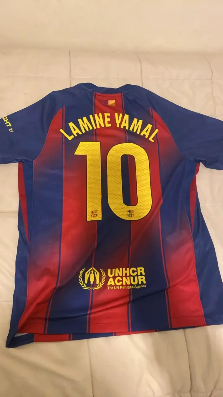 Camiseta FC Barcelona Lamine Yamal 10