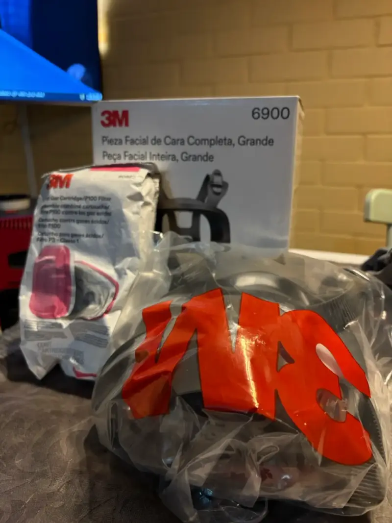 Máscara de Cara Completa 3M 6900 con Filtro P100 - 1