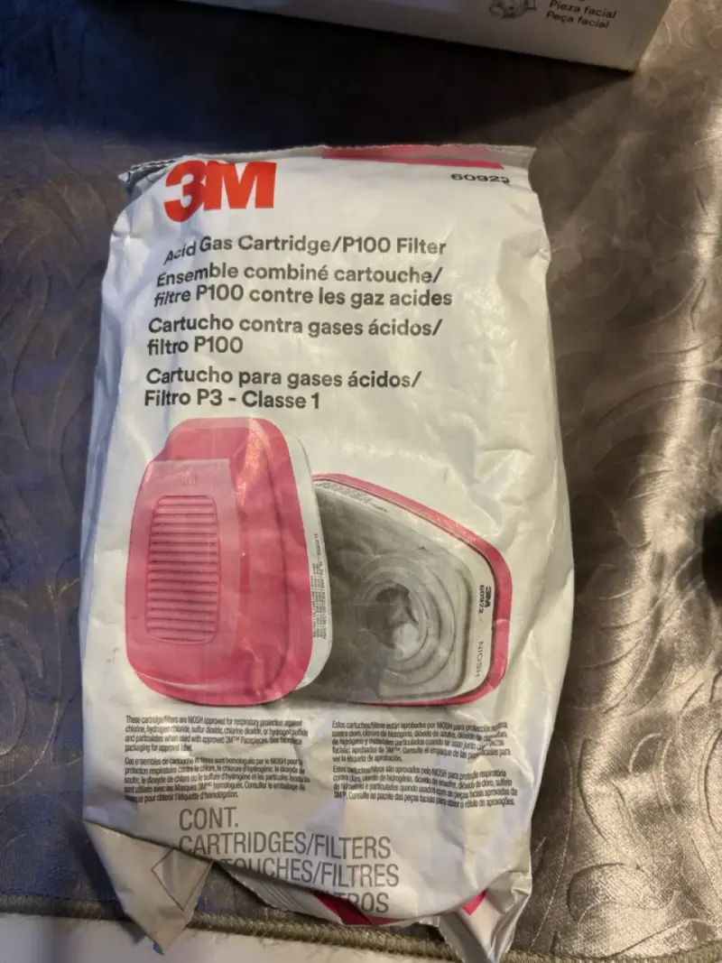 Máscara de Cara Completa 3M 6900 con Filtro P100 - 4