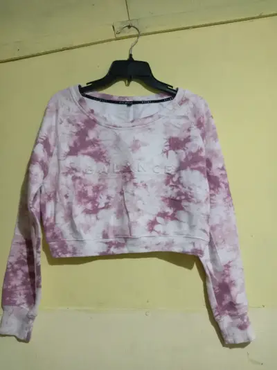 Polerón tie-dye Balance morado - miniatura 1