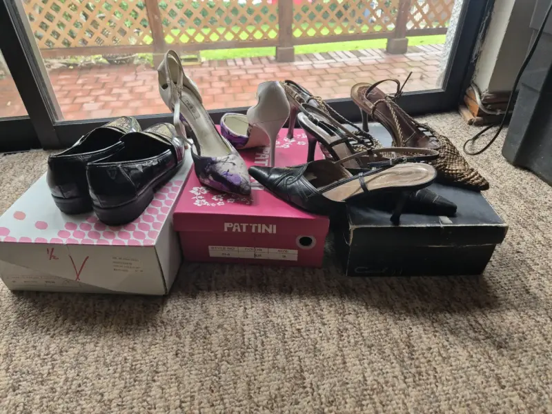 Lote de zapatos de mujer variados en buen estado