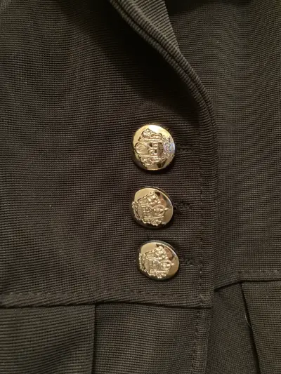 Blazer Negro Formal Nuevo - miniatura 2