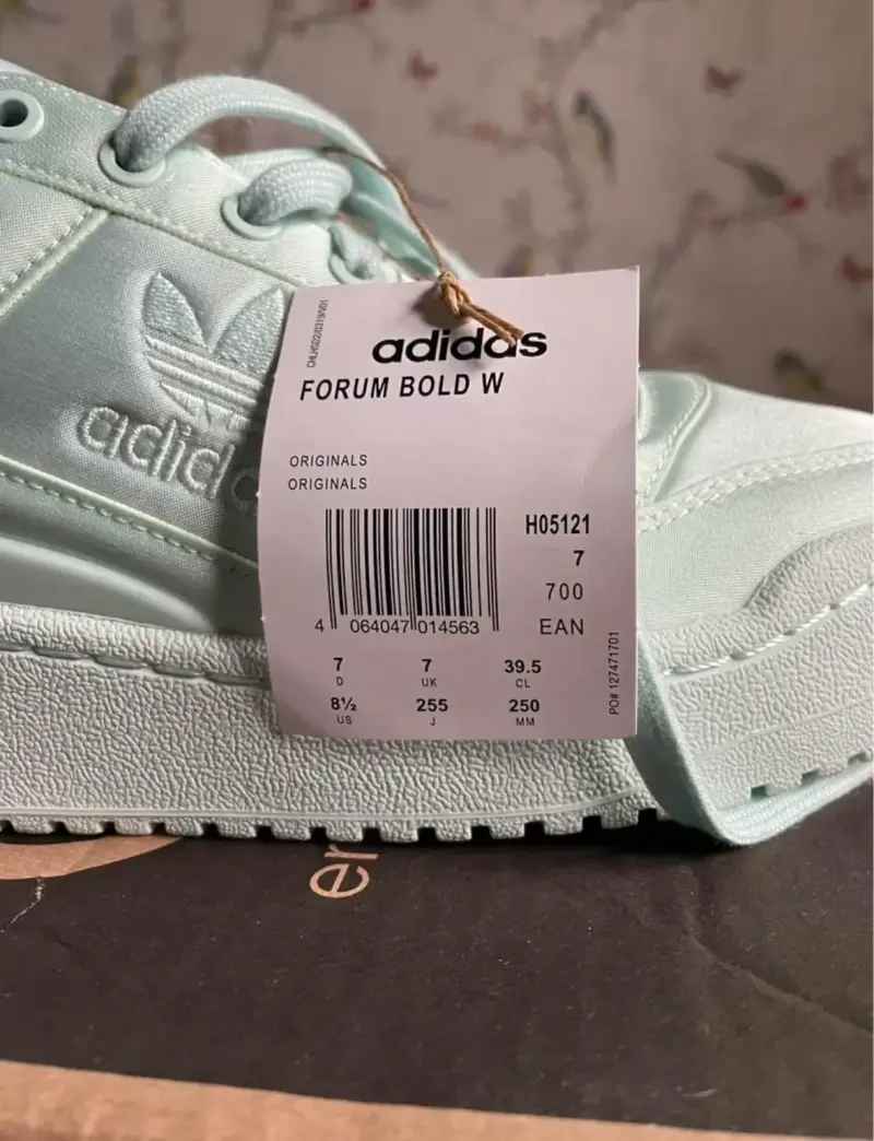 Zapatillas Adidas Forum Bold W Verde Menta - 2