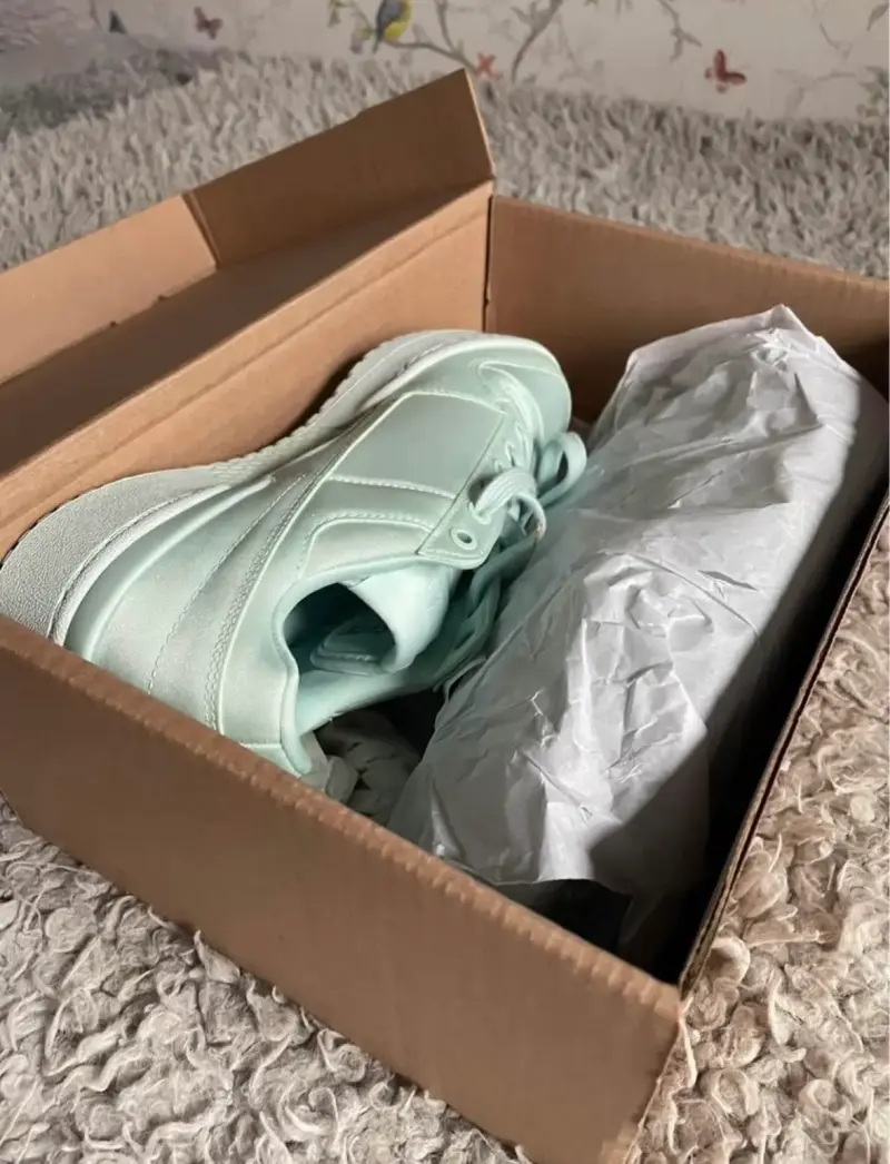 Zapatillas Adidas Forum Bold W Verde Menta - 4