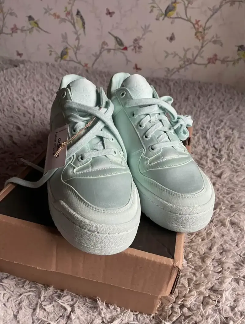 Zapatillas Adidas Forum Bold W Verde Menta - 6