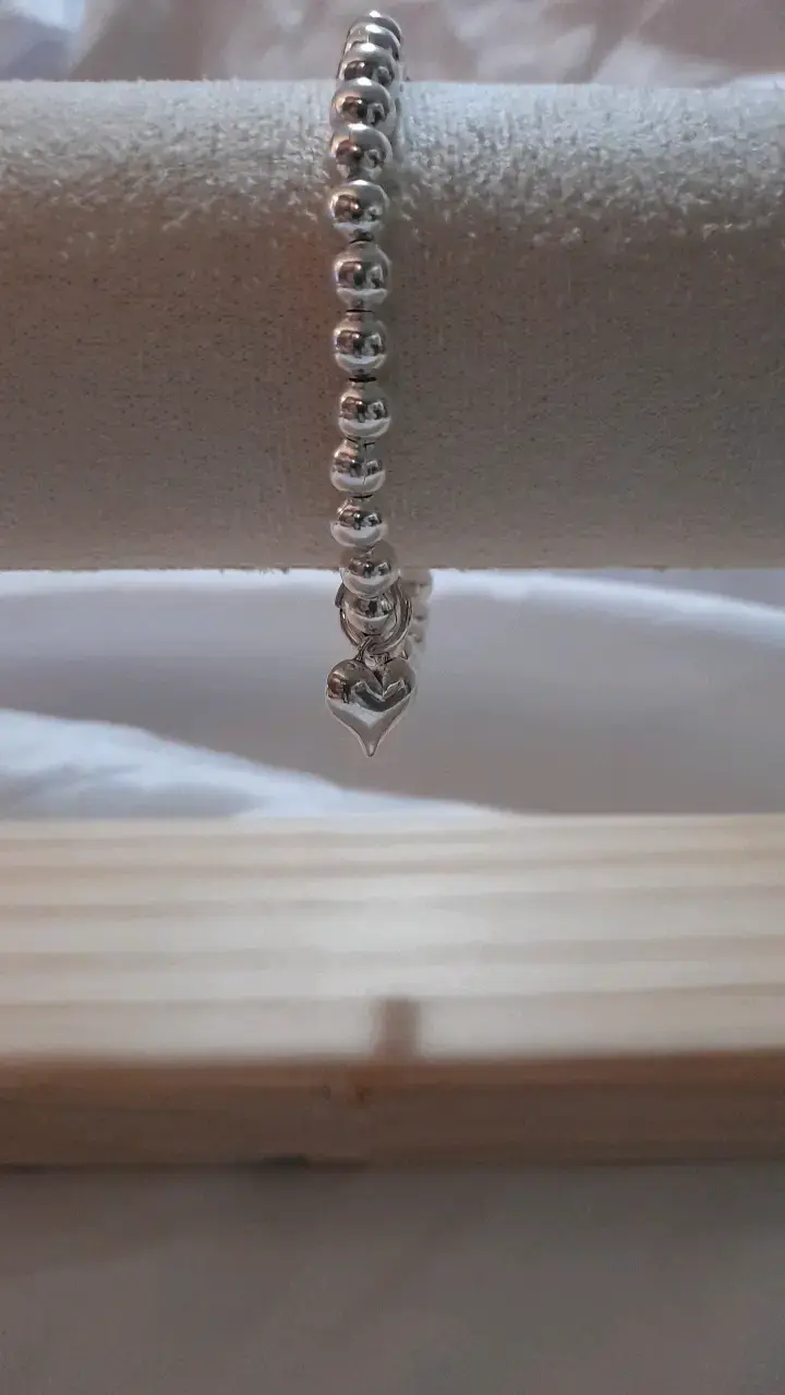 Pulsera el diablo viste a la moda plata brasileña - 1