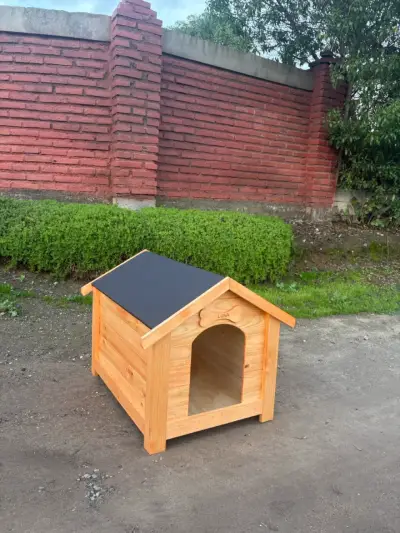 Casitas para perros  de madera - miniatura 2
