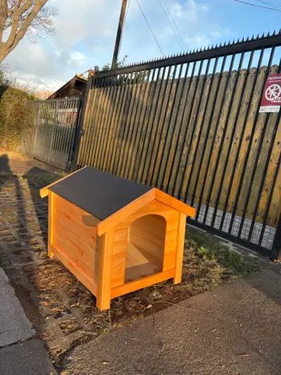 Casitas para perros  de madera - miniatura 4