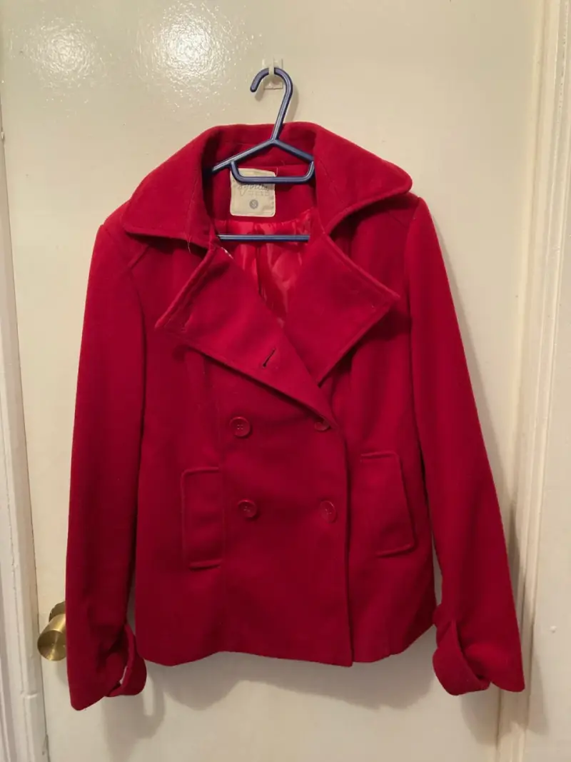 Abrigo Rojo Grueso para mujer Sybilla - 1