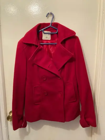 Abrigo Rojo Grueso para mujer Sybilla - miniatura 1