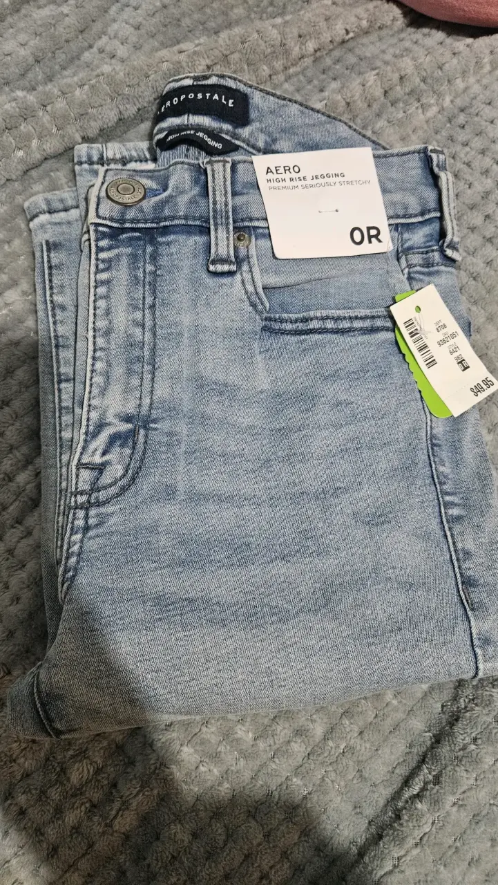Jeans Jegging Tiro Alto Aeropostale Mujer