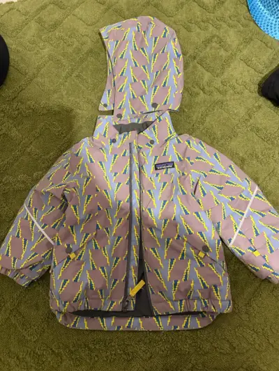 Chaqueta impermeable  niños Patagonia con capucha - miniatura 2