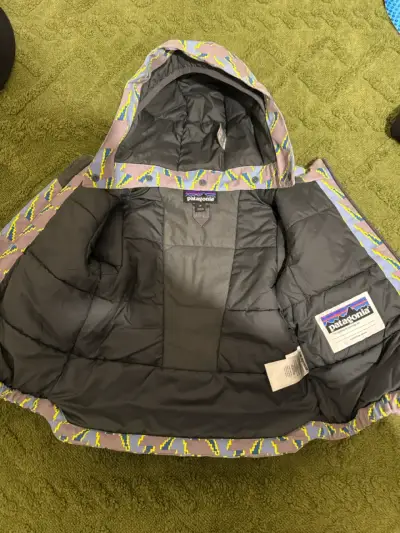 Chaqueta impermeable  niños Patagonia con capucha - miniatura 3