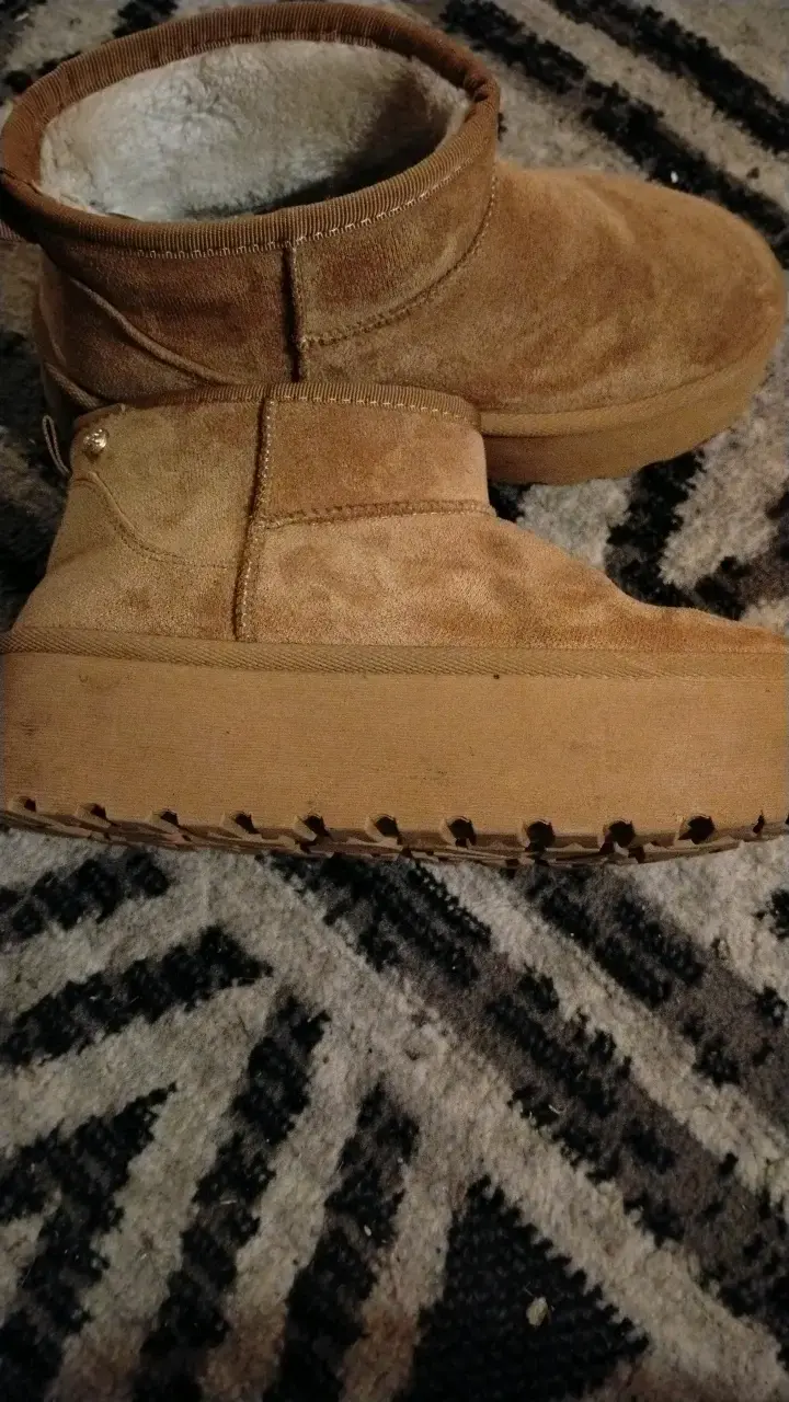 Botines camel casual mujer - 2