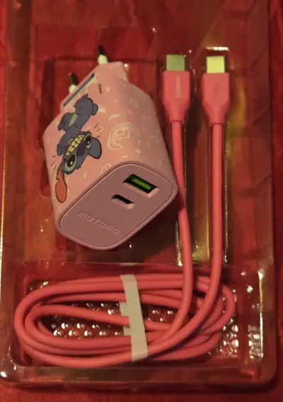 Cargador Rápido Disney 20W con Diseño de Stitch - miniatura 2