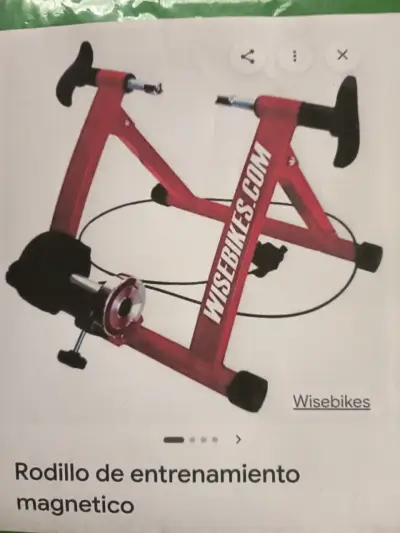 Rodillo de Entrenamiento Magnético Wisebikes - miniatura 1