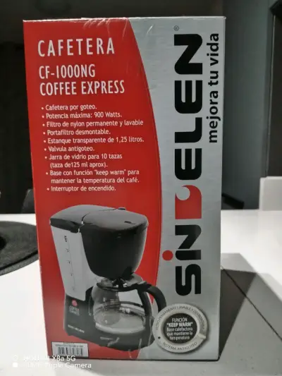 Cafetera Sindelen CF-1000NG con función Keep Warm - miniatura 2