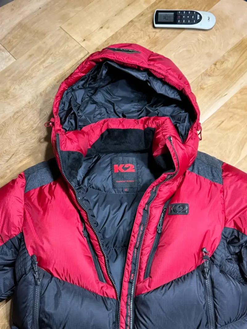 Chaqueta de invierno K2 roja y negra - 2