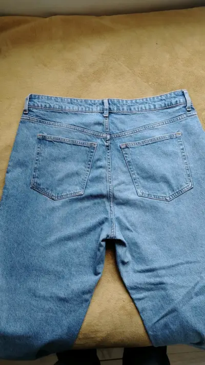 Jeans de mezclilla azul para mujer talla 46 HYM - miniatura 2
