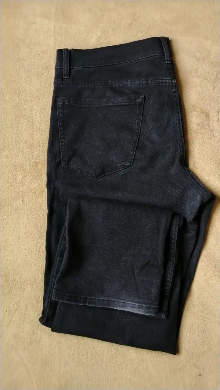 Jeans negros Sonoma para hombre talla 33x34 - 3