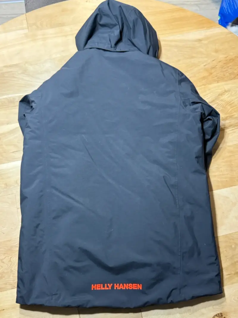 Chaqueta impermeable Helly Hansen Negr con capucha - 2