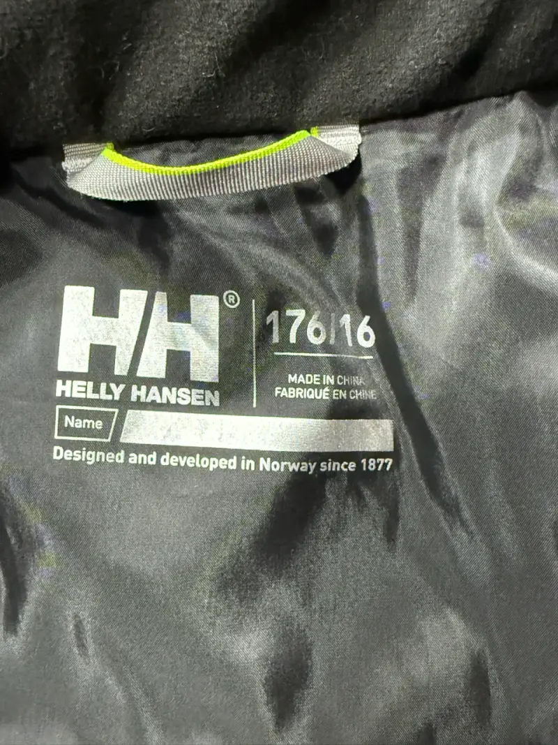 Chaqueta impermeable Helly Hansen Negr con capucha - 4