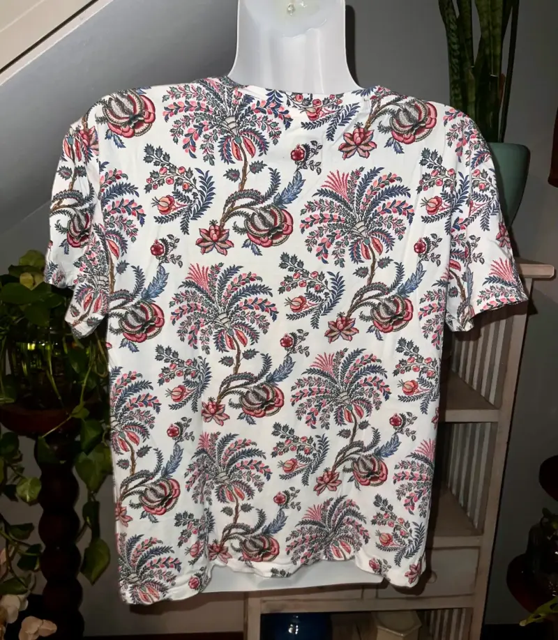 Polera estampada floral H&M para mujer - 2