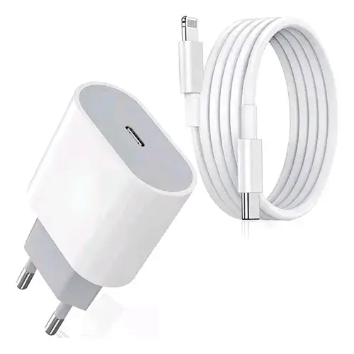 Cargador USB-C 25W con cable para iPhone