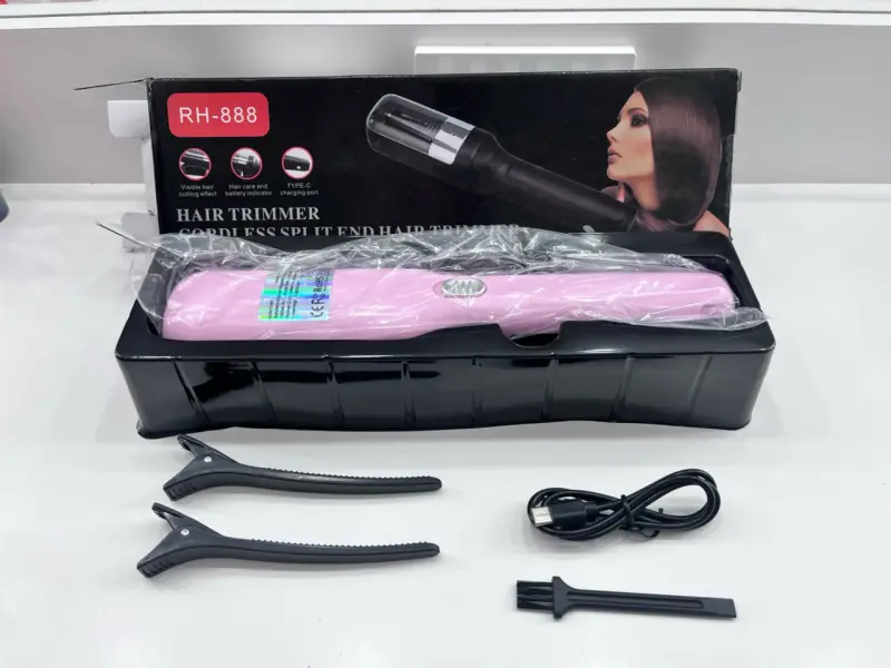 Cortadora de Cabello Inalámbrica RH-888 Rosa - 1