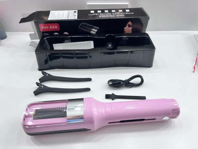 Cortadora de Cabello Inalámbrica RH-888 Rosa - 4