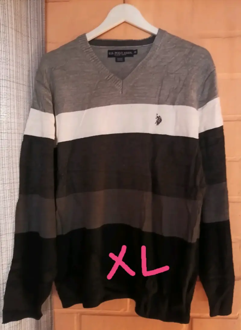 Suéter a rayas U.S. Polo Assn XL