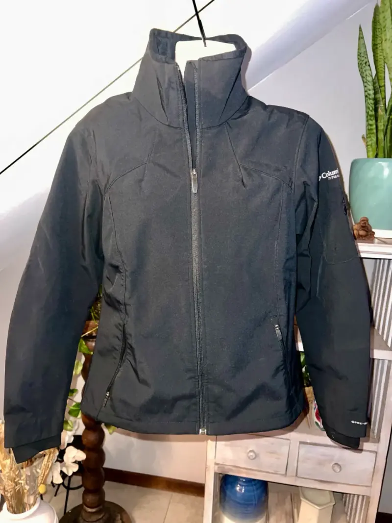Chaqueta Softshell Negra Columbia Titanium - 1
