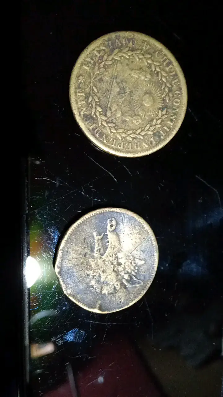 Monedas antiguas chilenas de colección - 1