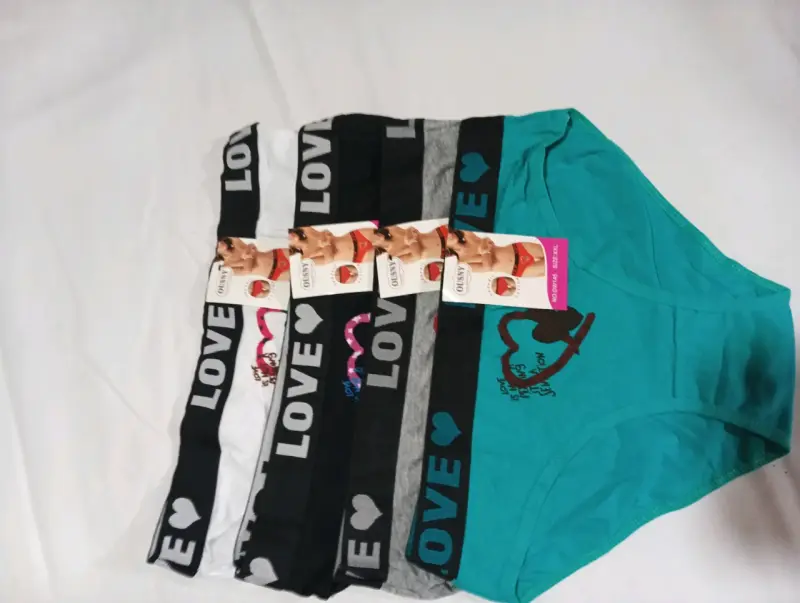 Pack de calzones de algodón para mujer