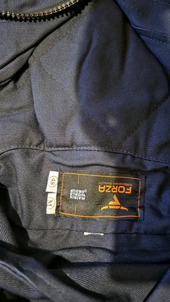 Chaqueta de trabajo reflectante Forza azul - 4