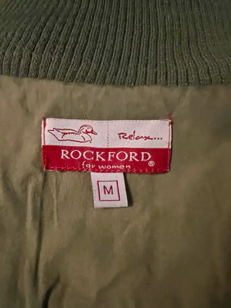 Chaqueta verde militar Rockford para mujer - 3