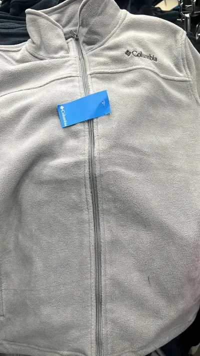 Chaqueta polar gris Columbia para hombre - miniatura 1