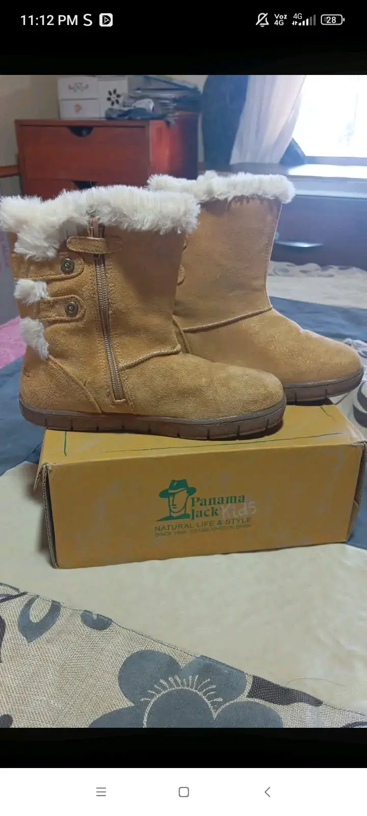 Botas de invierno para niña Panama Jack con forro