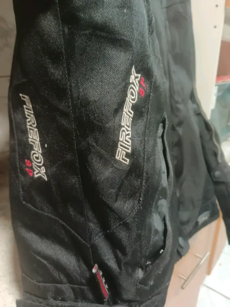 Chaqueta de moto negra Firefox talla M - 9