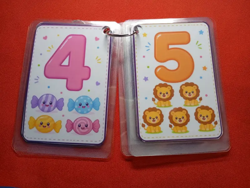 Llavero educativo números del 1 al 20 para niños - 3