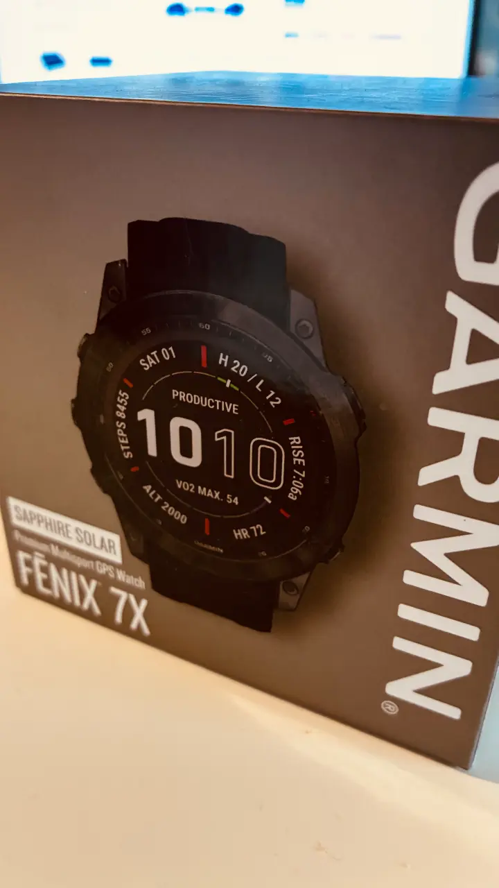 Reloj Garmin Fenix 7X Sapphire Solar GPS - 1