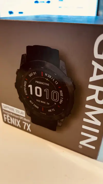 Reloj Garmin Fenix 7X Sapphire Solar GPS - miniatura 1