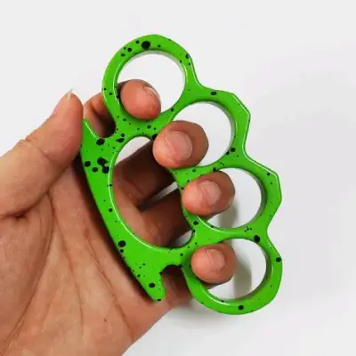 Manopla de acero [verde] 11.5CM - miniatura 1