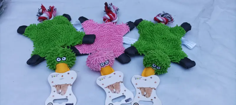 Juguete de peluche para perro en forma de pato - 2
