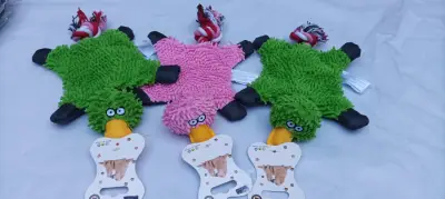 Juguete de peluche para perro en forma de pato - miniatura 2