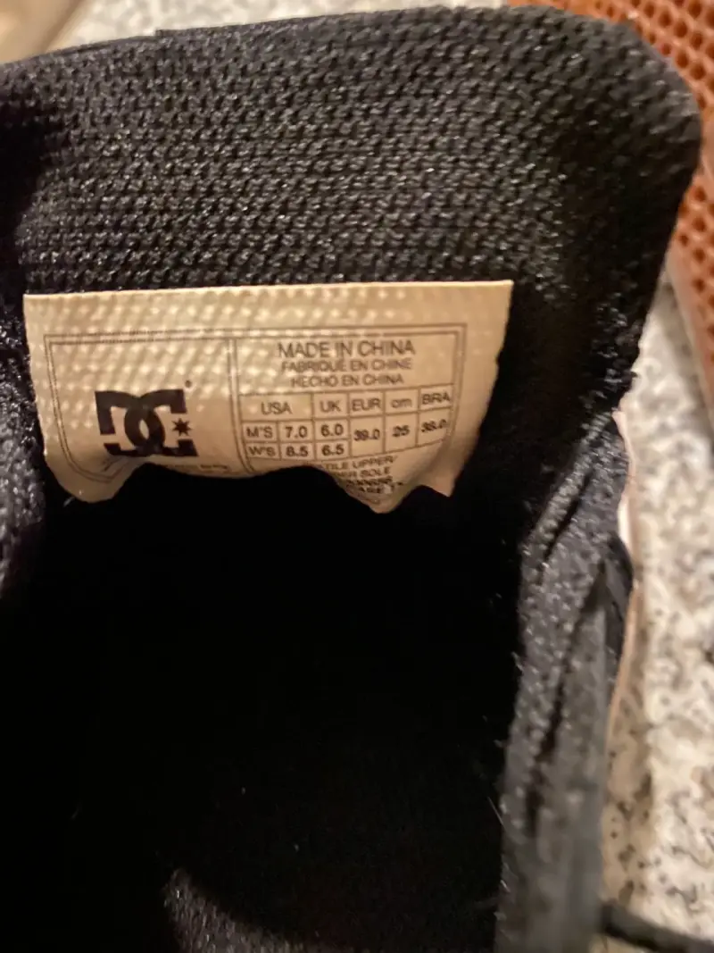 Zapatillas negras DC Shoes para hombre - 3