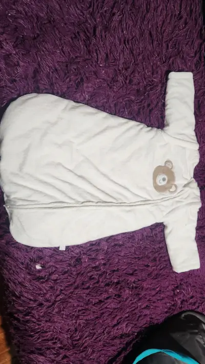 Saco de dormir para bebé con diseño de oso - miniatura 1